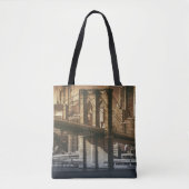 "Van Brooklyn tot Manhattan" zakken Tote Bag (Voorkant)