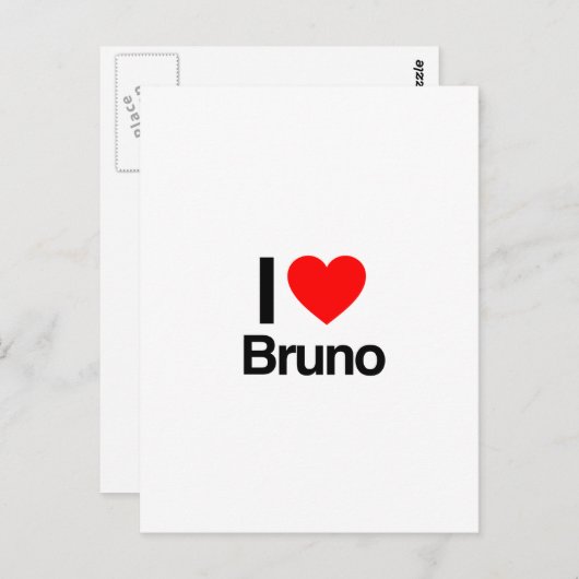 van bruno briefkaart (Voorkant / Achterkant)