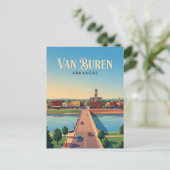 Van Buren VS Briefkaart (Staand voorkant)