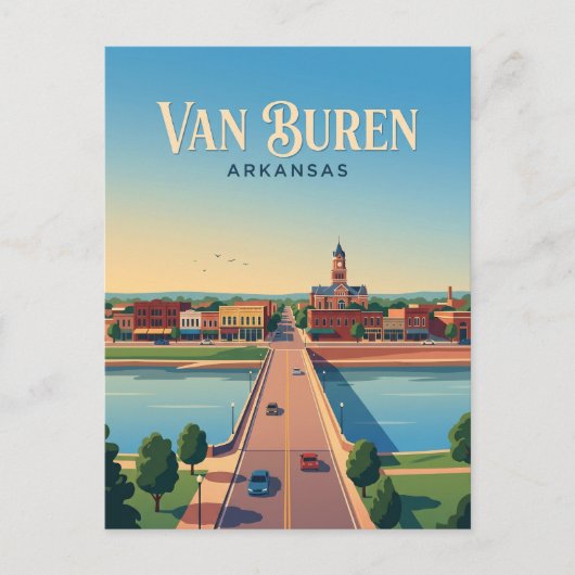 Van Buren VS Briefkaart (Voorkant)