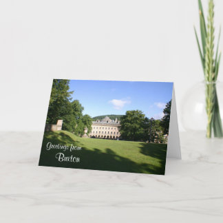 Van Buxton "open" de groetenkaart Kaart