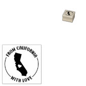 Van Californië met liefde Rubberstempel (Gestempeld)