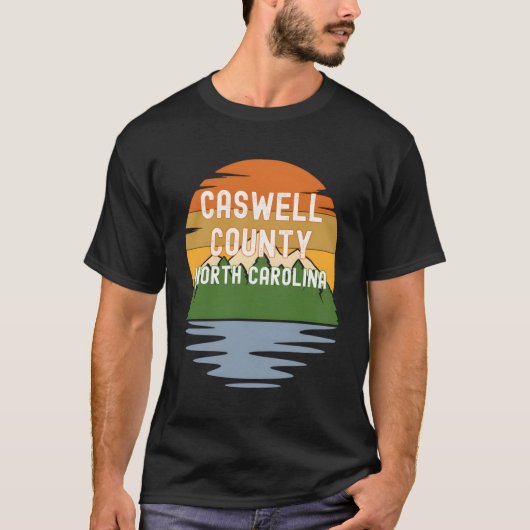 Van Caswell County North Carolina T-shirt (Voorkant)