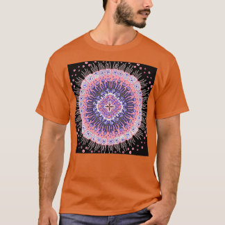van Cell biology mandala roze T-shirt