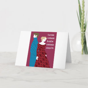 Van Charlotte Bronte de "Jane Eyre" gift met Kaart