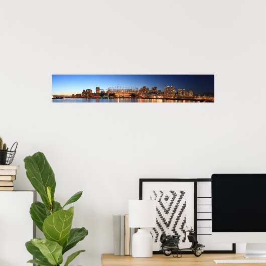 van city panorama poster (Thuiskantoor)