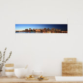 van city panorama poster (Keuken)