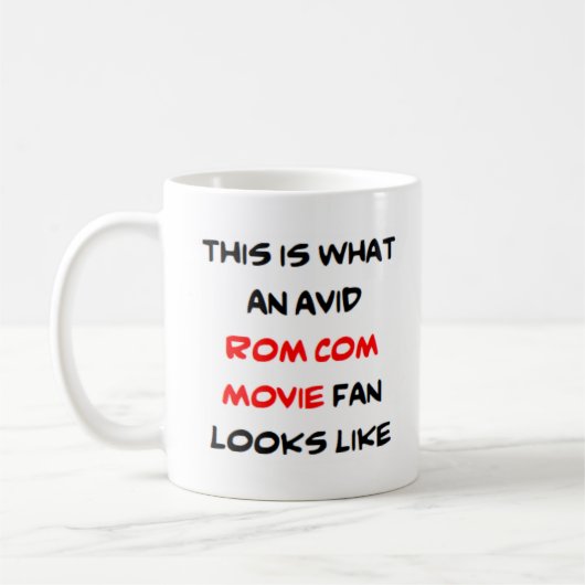 van com film fan, avid koffiemok (Links)
