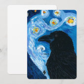 Van Crow Sterrennacht Kaart (Voorkant / Achterkant)
