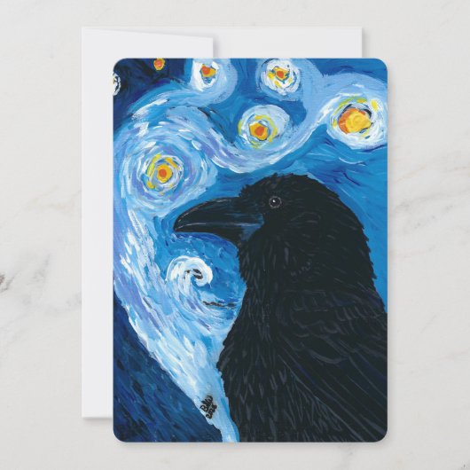Van Crow Sterrennacht Kaart (Voorkant)
