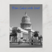 Van Cuba met liefde Briefkaart (Voorkant)