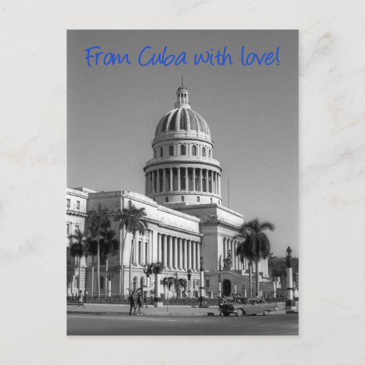 Van Cuba met liefde Briefkaart (Voorkant)