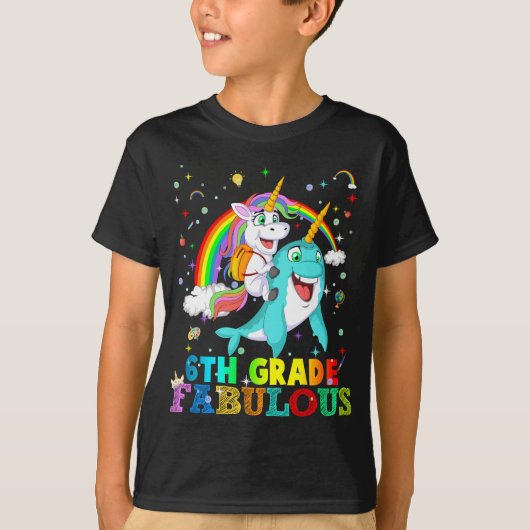 van de 6e graad geweldig t-shirt (Voorkant)