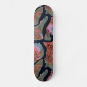 Van de aarde - gomboom persoonlijk skateboard (Voorkant)