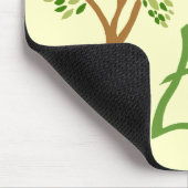 Van de Aarde houden Mousepad Muismat (Hoek)