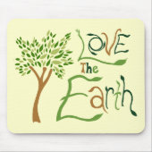Van de Aarde houden Mousepad Muismat (Voorkant)