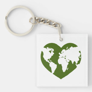 Van de Aarde houden Sleutelhanger