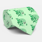 Van de Aarde houden Stropdas (Opgerold)