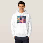 Van de aarde naar Miami Hoodie (Voorkant volledig)