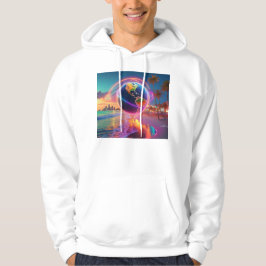 Van de aarde naar Miami Hoodie