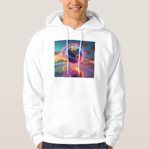 Van de aarde naar Miami Hoodie