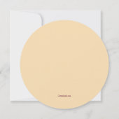 Van de achtergrond herfst Uitnodiging (Achterkant)