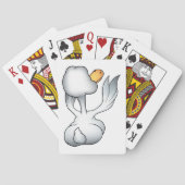 Van de achterkant los pokerkaarten (Achterkant)