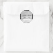 Van de afdichting van de gebaande paden-envelop ronde sticker (Tas)