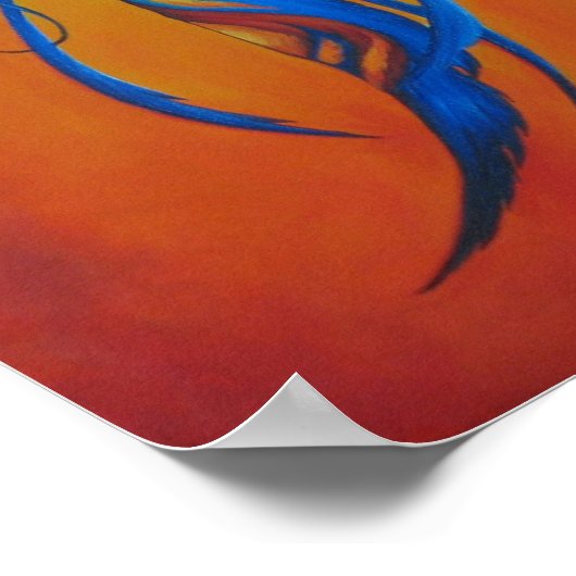 Van de as 12 x 18 poster (Hoek)