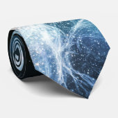 Van de as van de eerste sterren ruimtesubbel stropdas (Opgerold)