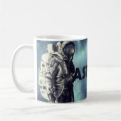 van de astronaut koffiemok (Links)