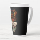 Van de auto van de Boeken Magnet Latte Mok (Rechterhoek)