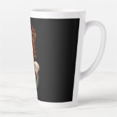 Van de auto van de Boeken Magnet Latte Mok (Rechts)