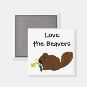 Van de Beavers houden Magneet (Voorkant / Achterkant)