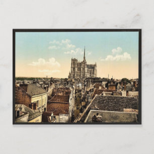 Van de belfrey, Amiens, Frankrijk  Fotochro Briefkaart