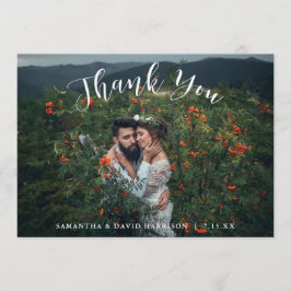 Van de bergen | Weddenschap Hartelijk dank Bedankkaart