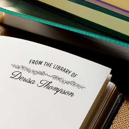 Van de bibliothecarissen van gepersonaliseerd rubberstempel