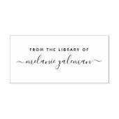 Van de Bibliotheek van de Eenvoudige Naam van het  Rubberstempel (Afrduk)