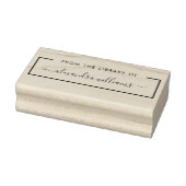 Van de Bibliotheek van de Eenvoudige Naam van het Rubberstempel (Stempel)