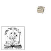 Van de Bibliotheek van Koekbord Rubberstempel (Gestempeld)