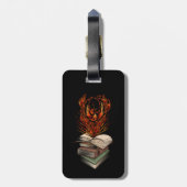 Van de boeken bagagelabel (Achterkant verticaal)