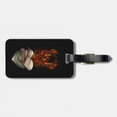 Van de boeken bagagelabel (Achterkant horizontaal)