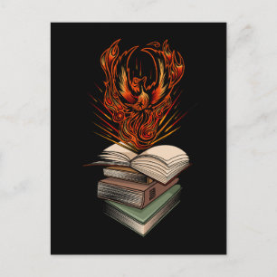 Van de boeken briefkaart