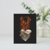 Van de boeken briefkaart (Staand voorkant)