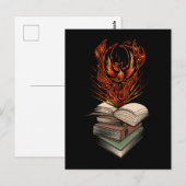 Van de boeken briefkaart (Voorkant / Achterkant)