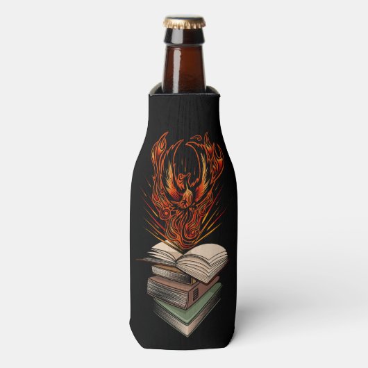 Van de boeken flesjeskoeler (Fles Voorkant)