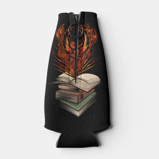 Van de boeken flesjeskoeler (Achterkant)