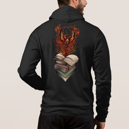 Van de boeken hoodie (Achterkant)