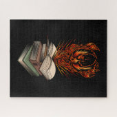 Van de boeken legpuzzel (Horizontaal)