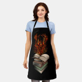 Van de boeken schort (Gedragen)